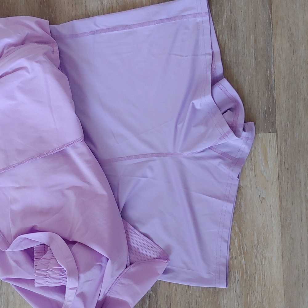 NWT All in Motion Women's Mid Rise Core Flex Woven Skort Purple Size XL - Picture 4 of 7